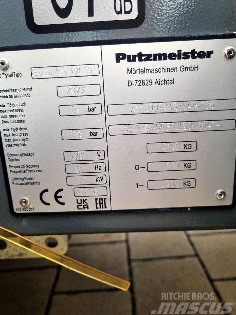 Brinkmann / Putzmeister Elektro-Estrichmaschine 450  BS Flex Massepumper