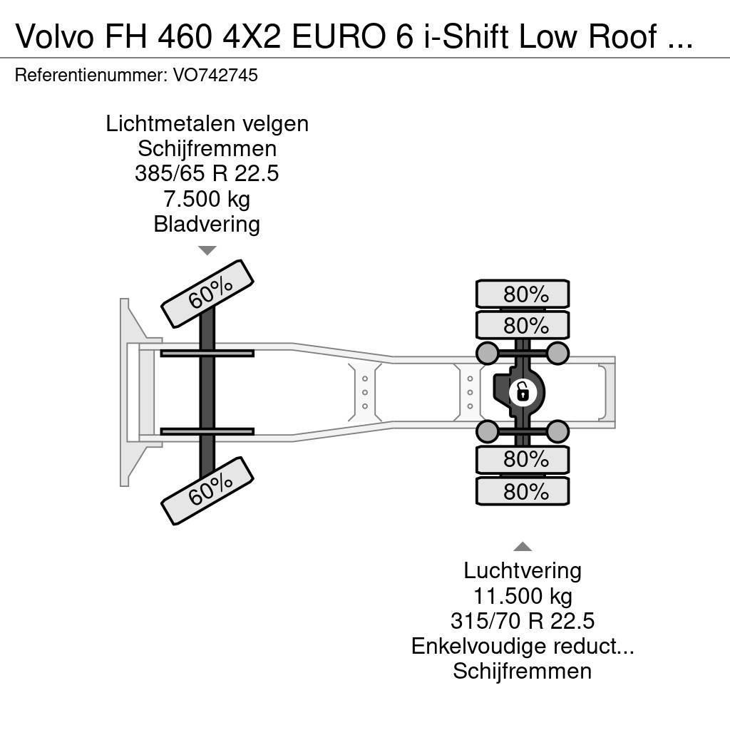 Volvo FH 460 4X2 EURO 6 i-Shift Low Roof APK Trekkvogner