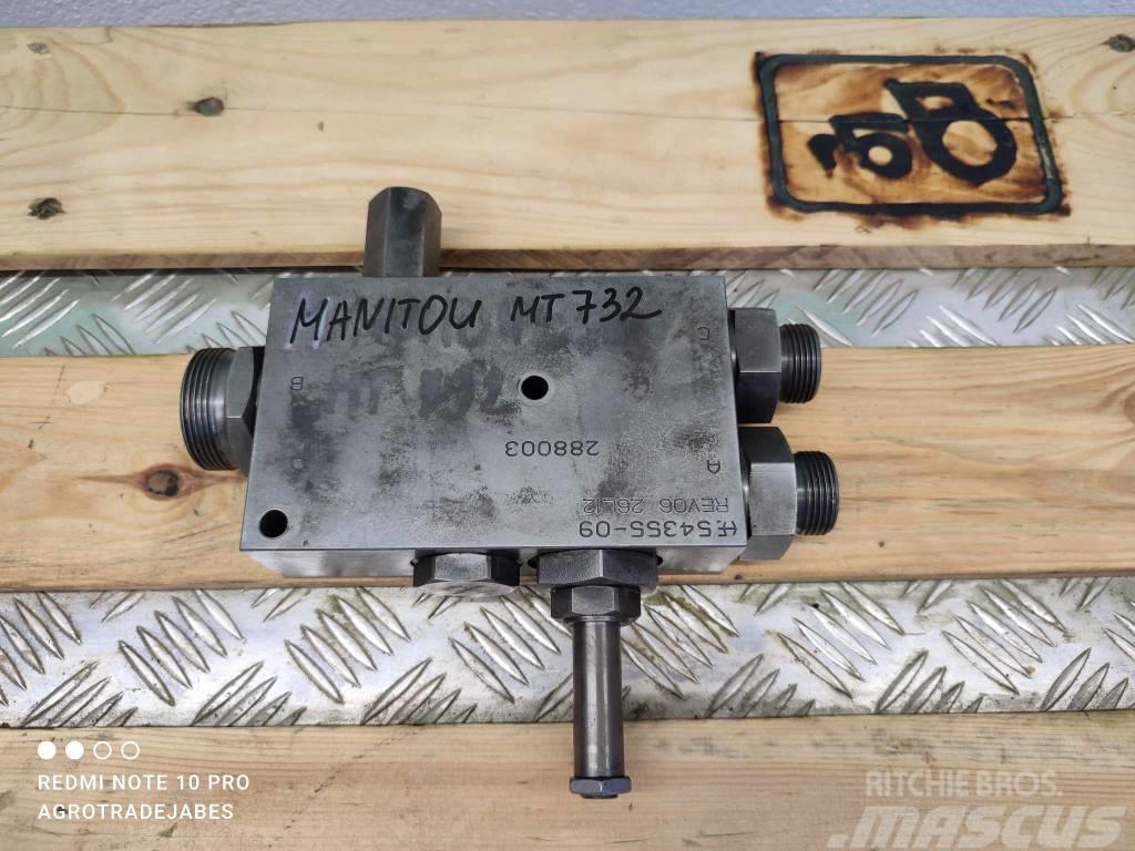 Manitou MT732 hydraulic lock Hydraulikk
