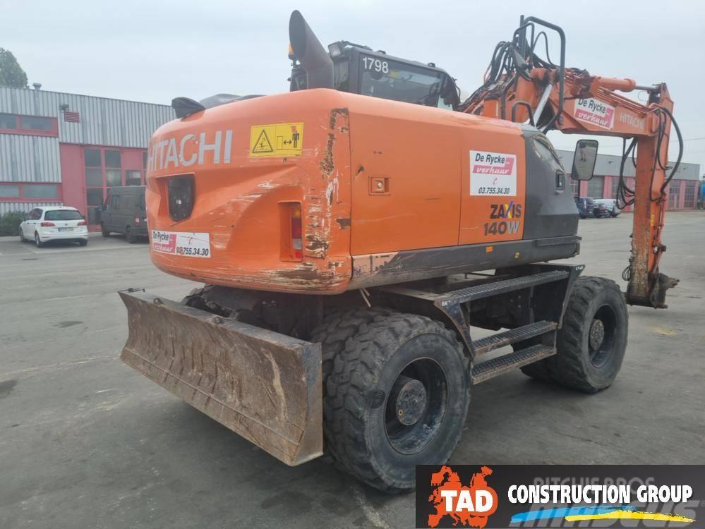 Hitachi ZX 140W-5B Wheeled excavators