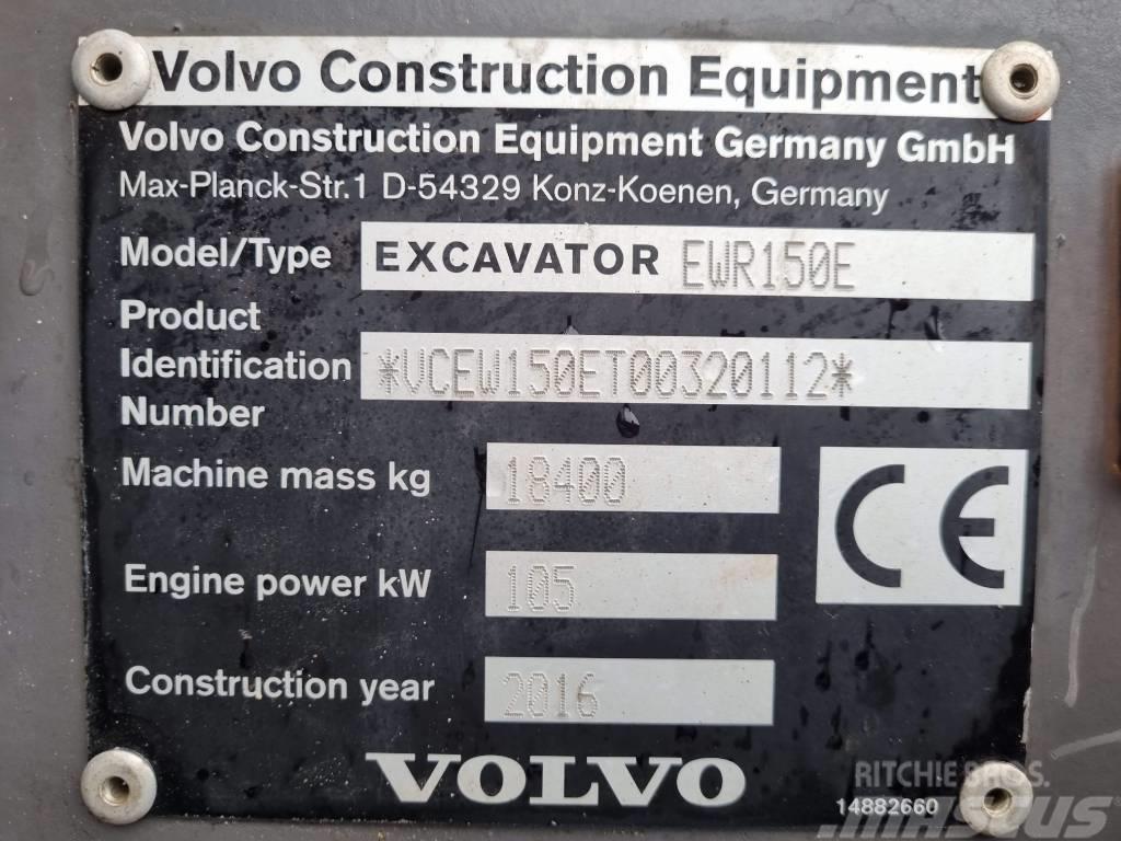 Volvo EWR 150 E Hjulgravere