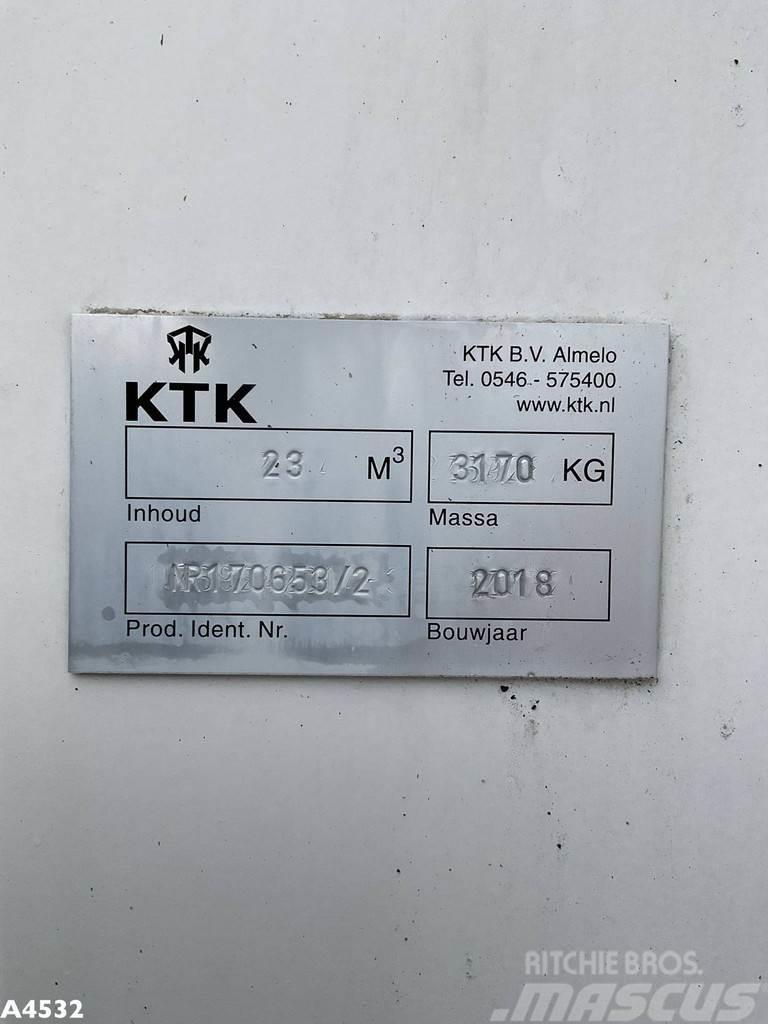  KTK 23m³ Zijlader container Spesial containere