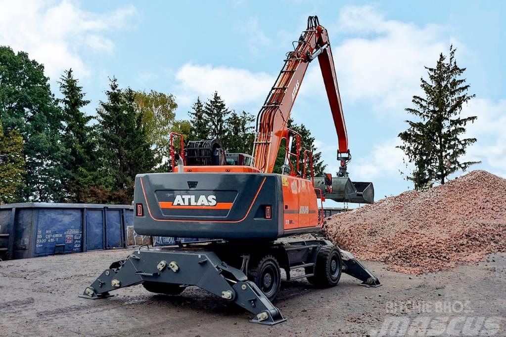 Atlas 270 MH MASZYNA PRZEŁADUNKOWA MATERIAL HANDLER Gravemaskiner for avfallshåndtering