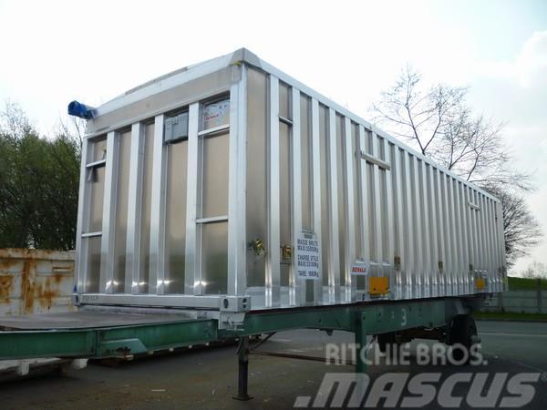 Benalu Bulkcontainer 20,26,30 och 40 fot Containerchassis Semitrailere