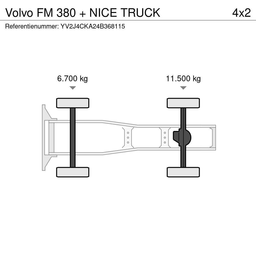 Volvo FM 380 + NICE TRUCK Trekkvogner
