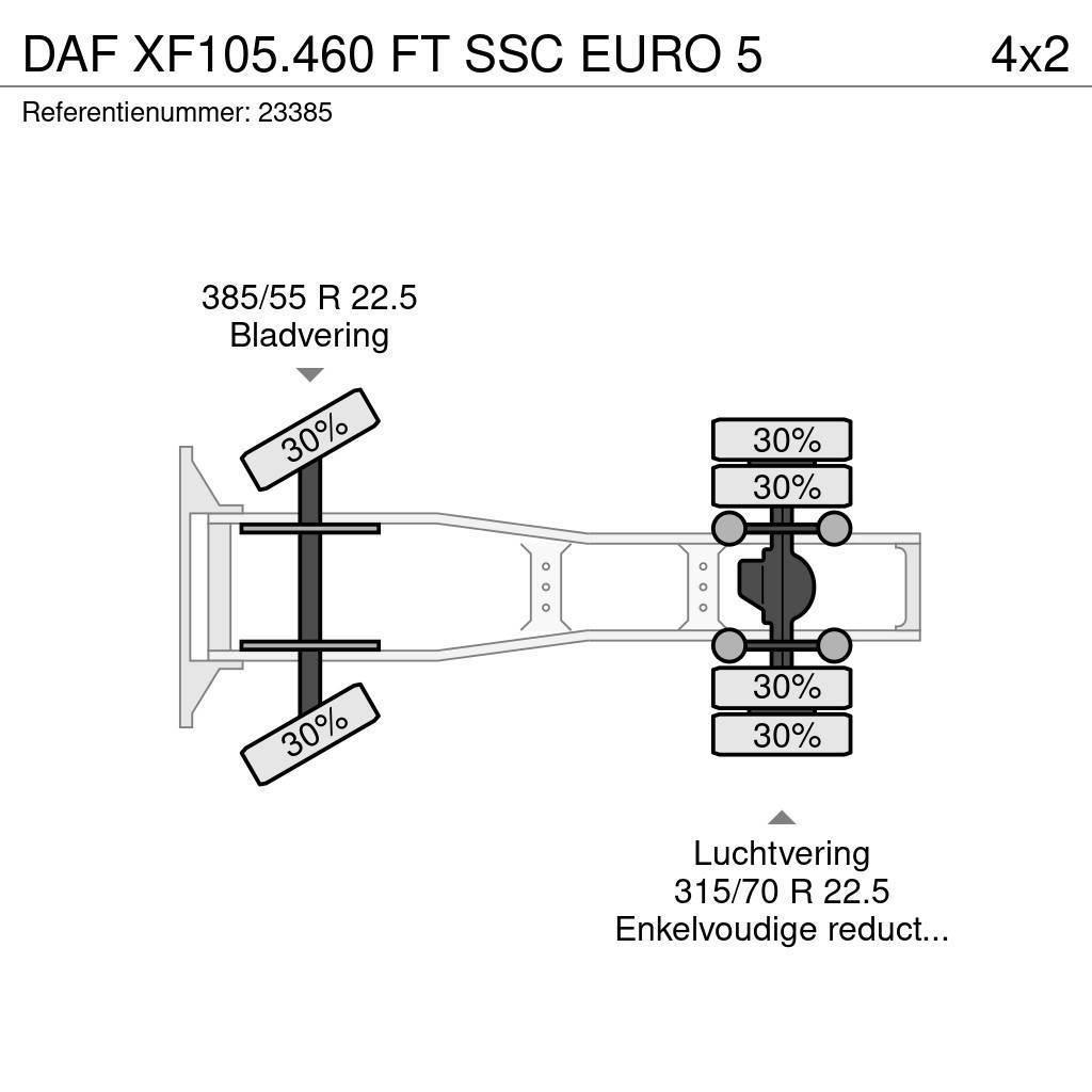 DAF XF105.460 FT SSC EURO 5 Trekkvogner