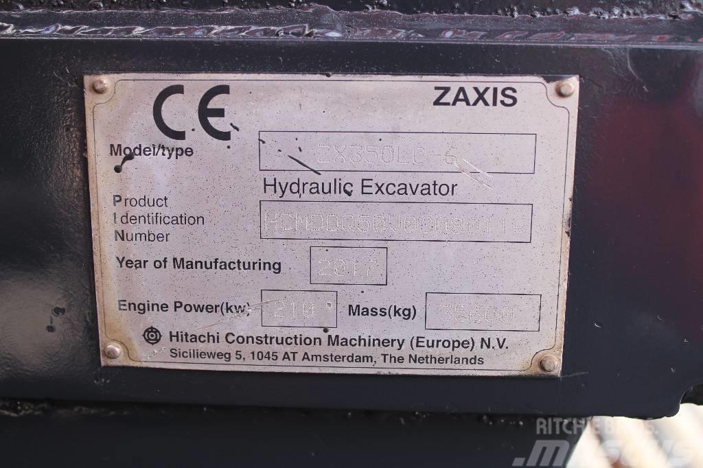 Hitachi ZX 350 LC-6 / Liitin NTP30, Rasvari Beltegraver