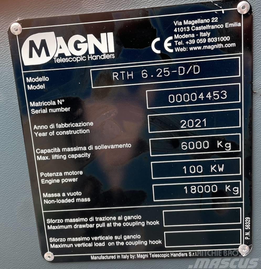 Magni RTH 6.25 Rotating Telehandler, 25m/6to, Telestaple Telescopic handlers