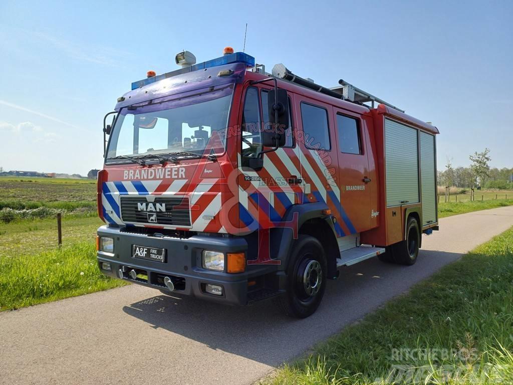 MAN 14.264 Brandweer, Firetruck, Feuerwehr - Ziegler Brannbil