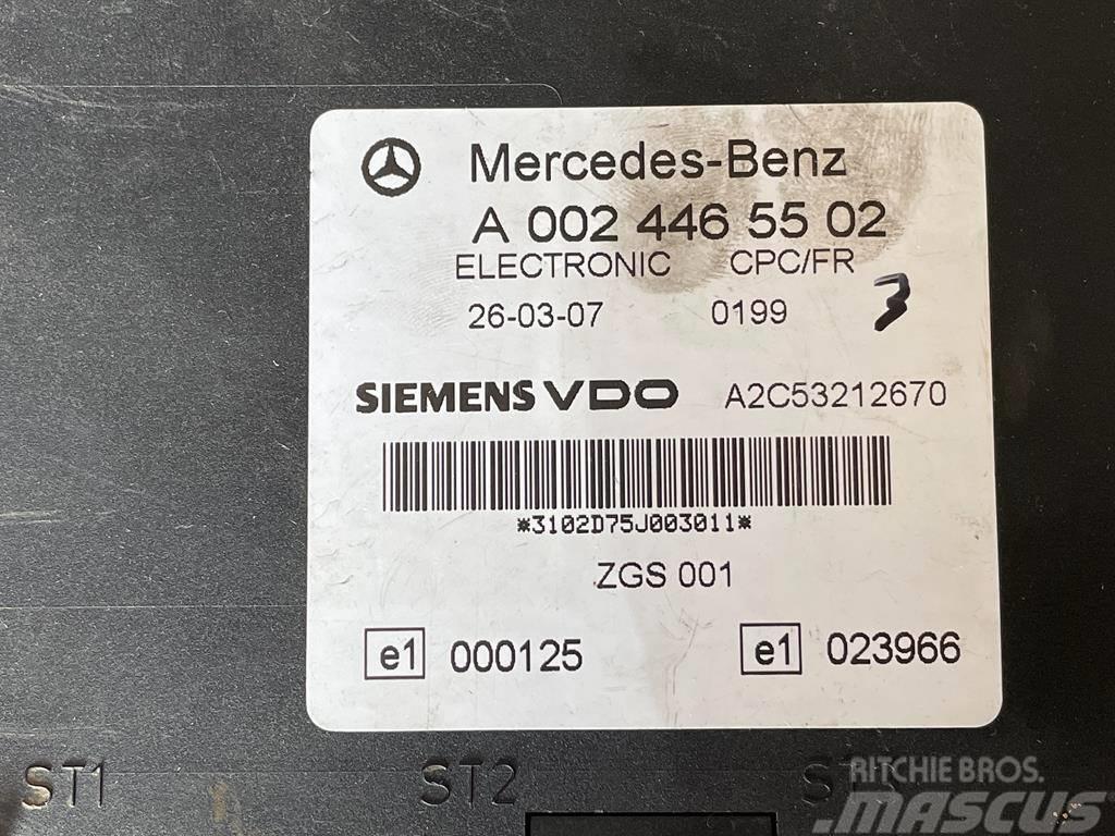 Mercedes-Benz ΕΓΚΕΦΑΛΟΣ - ΠΛΑΚΕΤΑ  CPC/FR A0024465502 Lys - Elektronikk