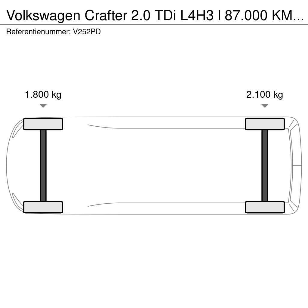 Volkswagen Crafter 2.0 TDi L4H3 l 87.000 KM l Airco l Cruise Lette lastebiler