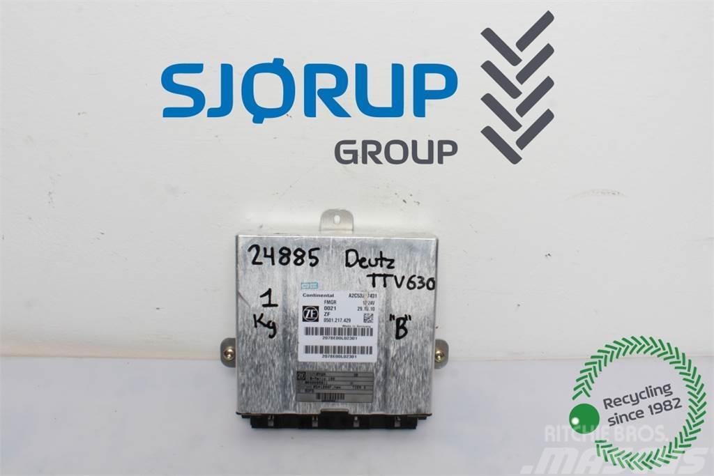 Deutz-Fahr Agrotron TTV630 ECU Lys - Elektronikk