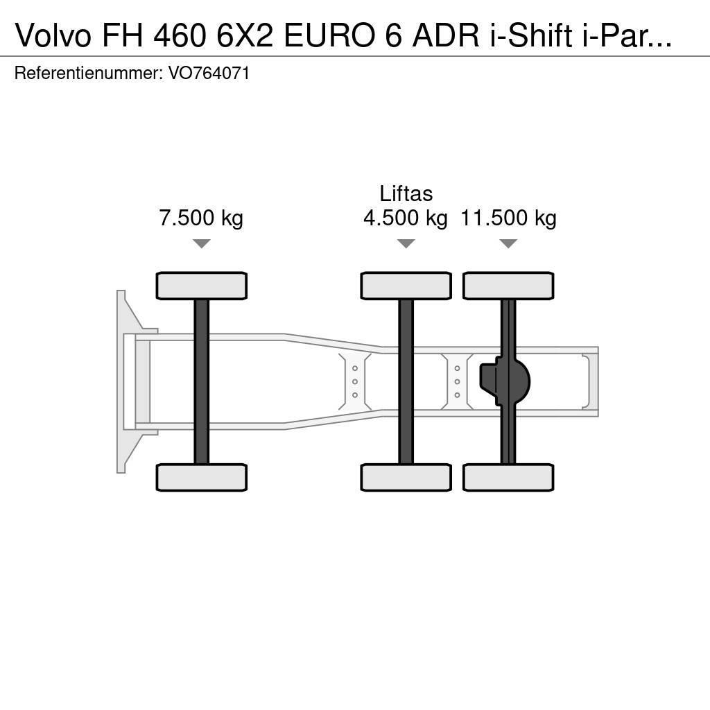 Volvo FH 460 6X2 EURO 6 ADR i-Shift i-ParkCool Trekkvogner