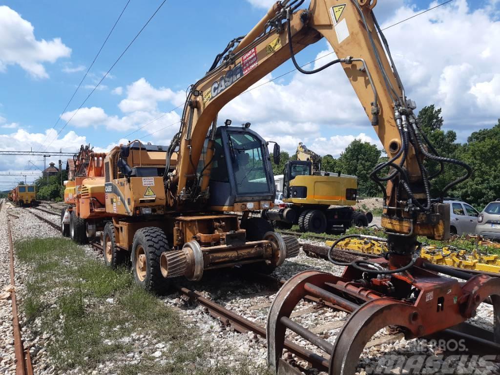 CASE 788 SR Rail Road Excavator Vedlikeholdsmaskiner til Jernbane