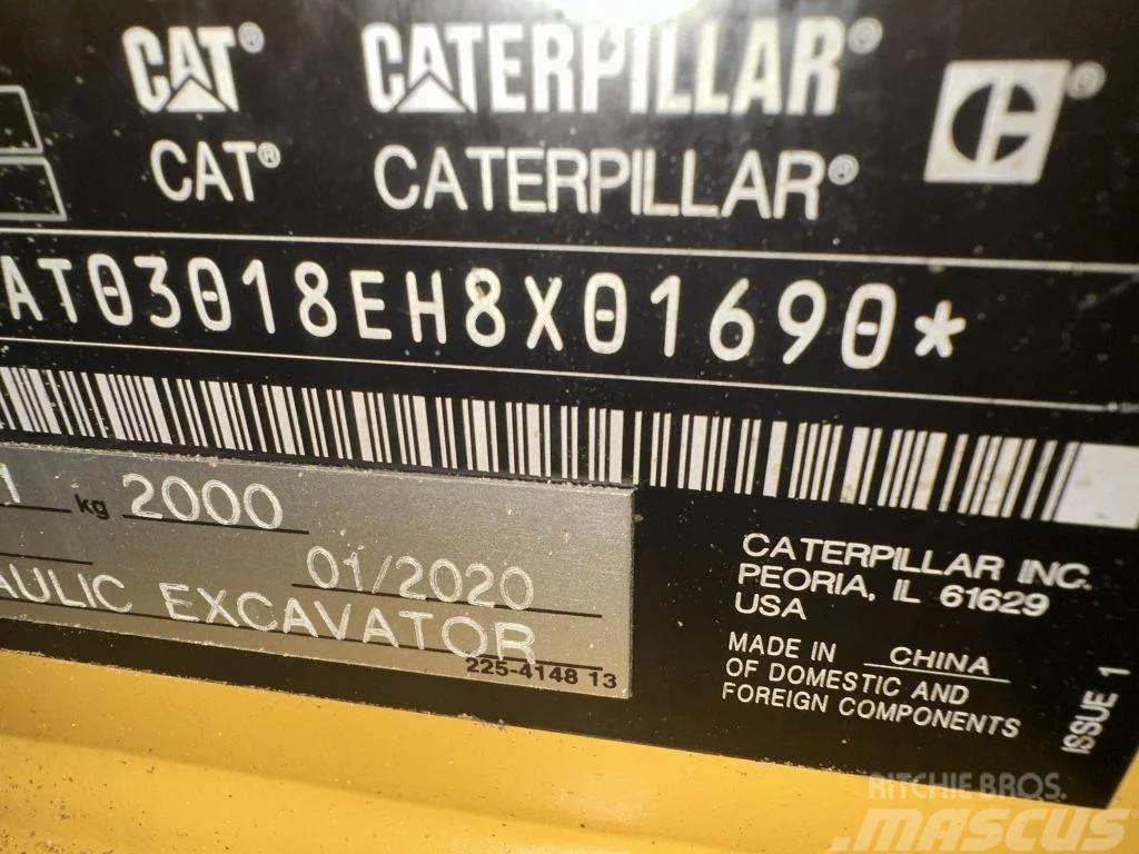 CAT 301.8 Minigravere <7t