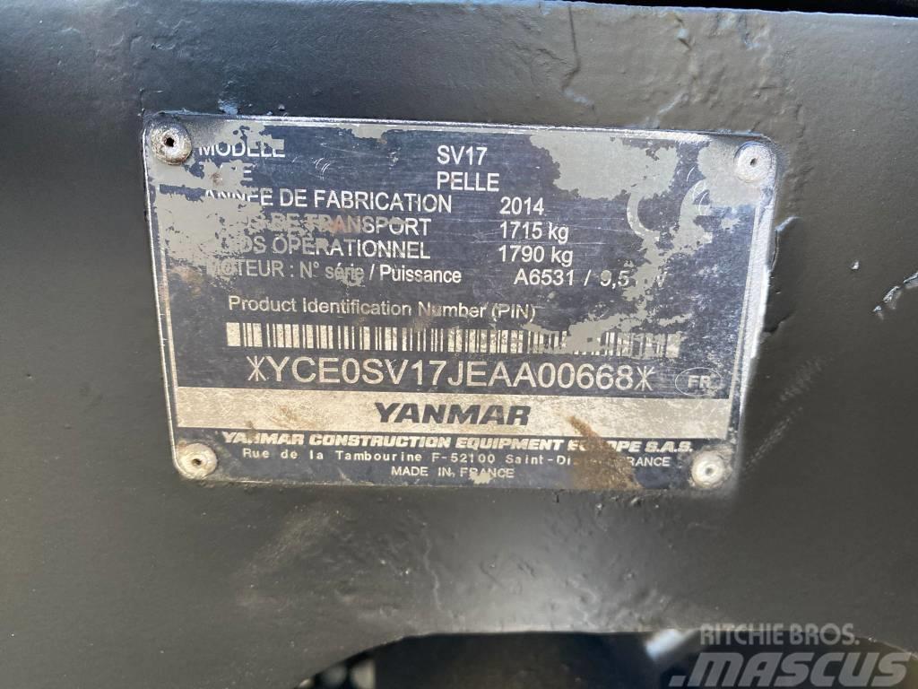 Yanmar SV 17 Minigravere <7t