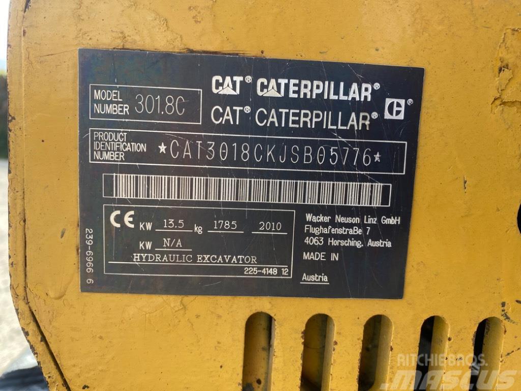 CAT 301.8 C Minigravere <7t