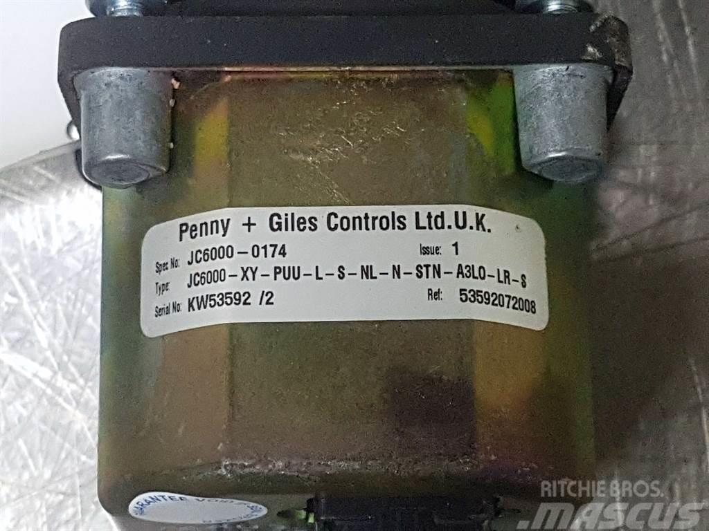  Penny + Giles Controls JC6000-Joystick/Steuergriff Lys - Elektronikk