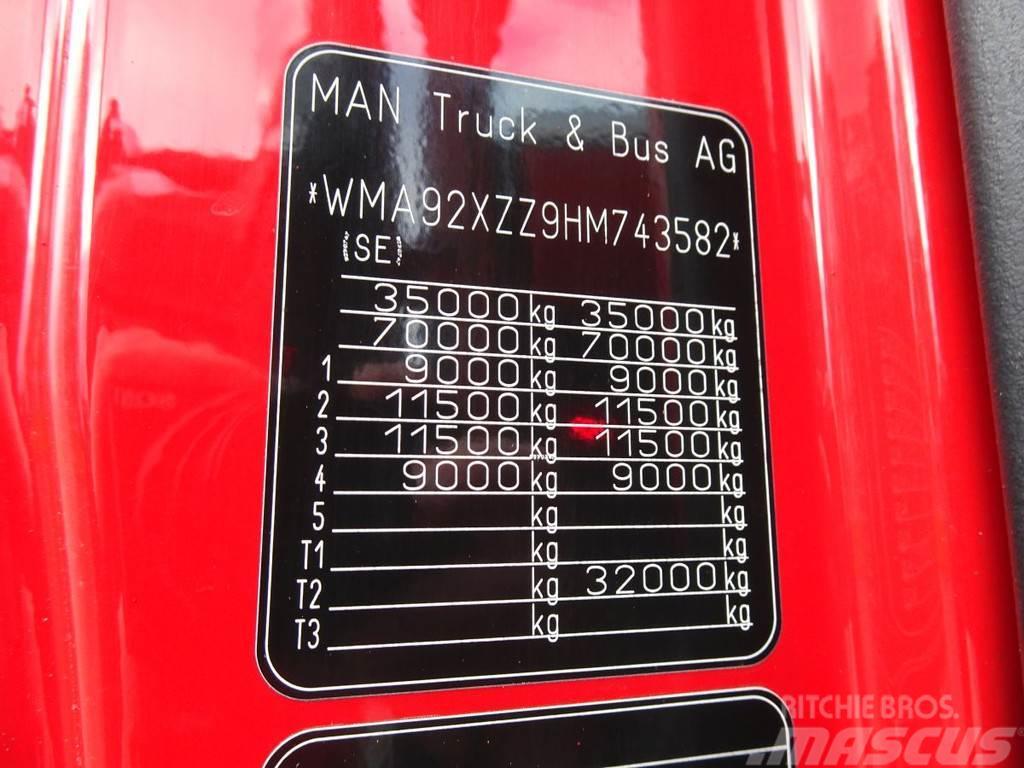 MAN TGX 35.500 / 8x4-4 / HOOKLIFT / ABROLL-KIPPER Hook lift trucks