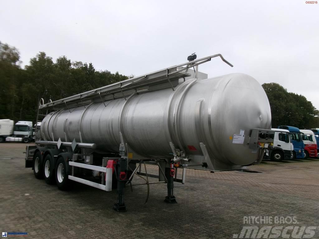  Parcisa Chemical tank inox L4BH 21.2 m3 / 1 comp / Tanksemi
