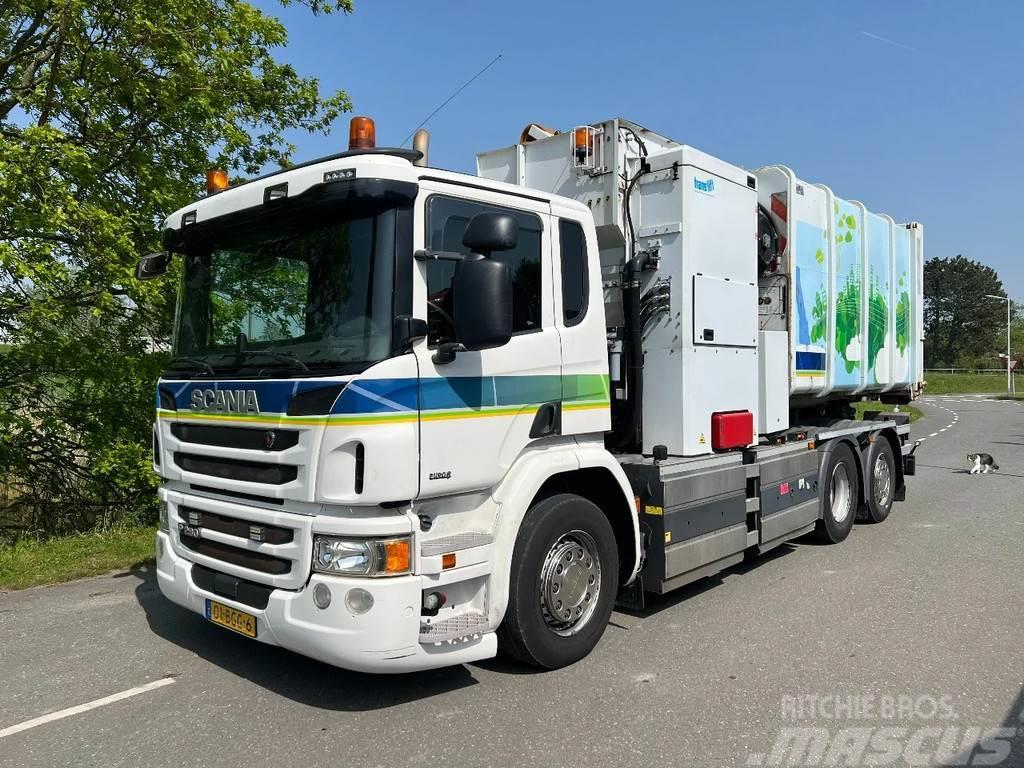 Scania P280 Translift + Containersystem EURO 6 Renovasjonsbil