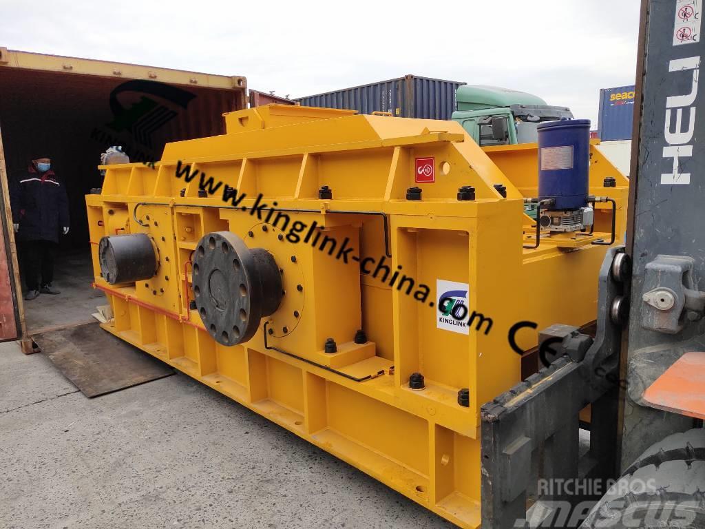 Kinglink KL-2PGS1500 Hydraulic Roller Crusher for Gold Ore Knusere