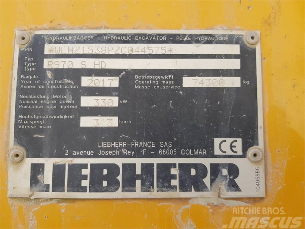 Liebherr R970 S HD Beltegraver