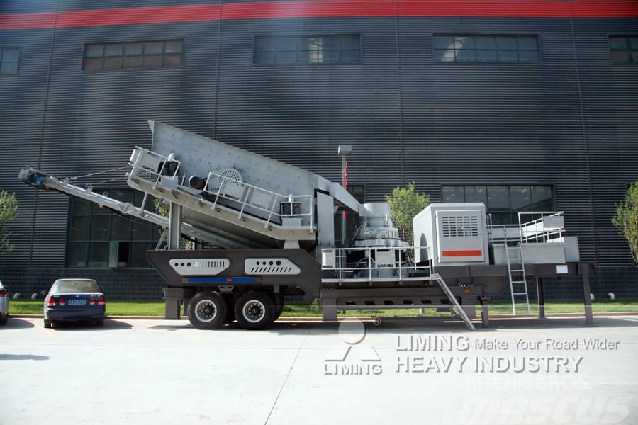 Liming Mobile Secondary Cone Crusher plant Mobile knuseverk