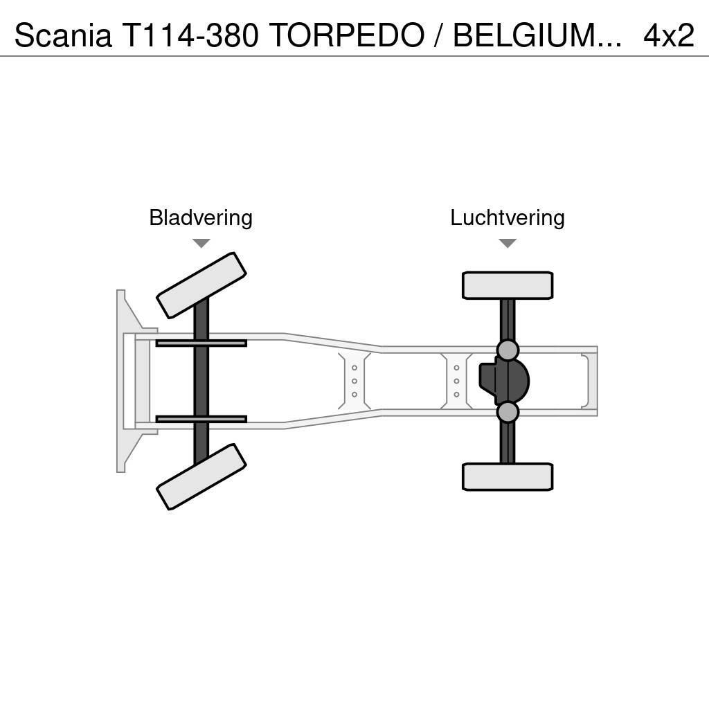 Scania T114-380 TORPEDO / BELGIUM TRUCK !! Trekkvogner