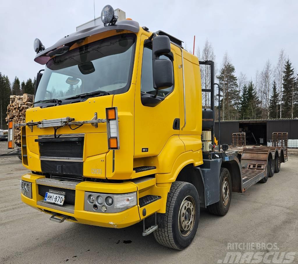 Sisu C600 10x4 Metsäkoneenkuljetusauto Spesialbiler for transport av skogsmaskiner