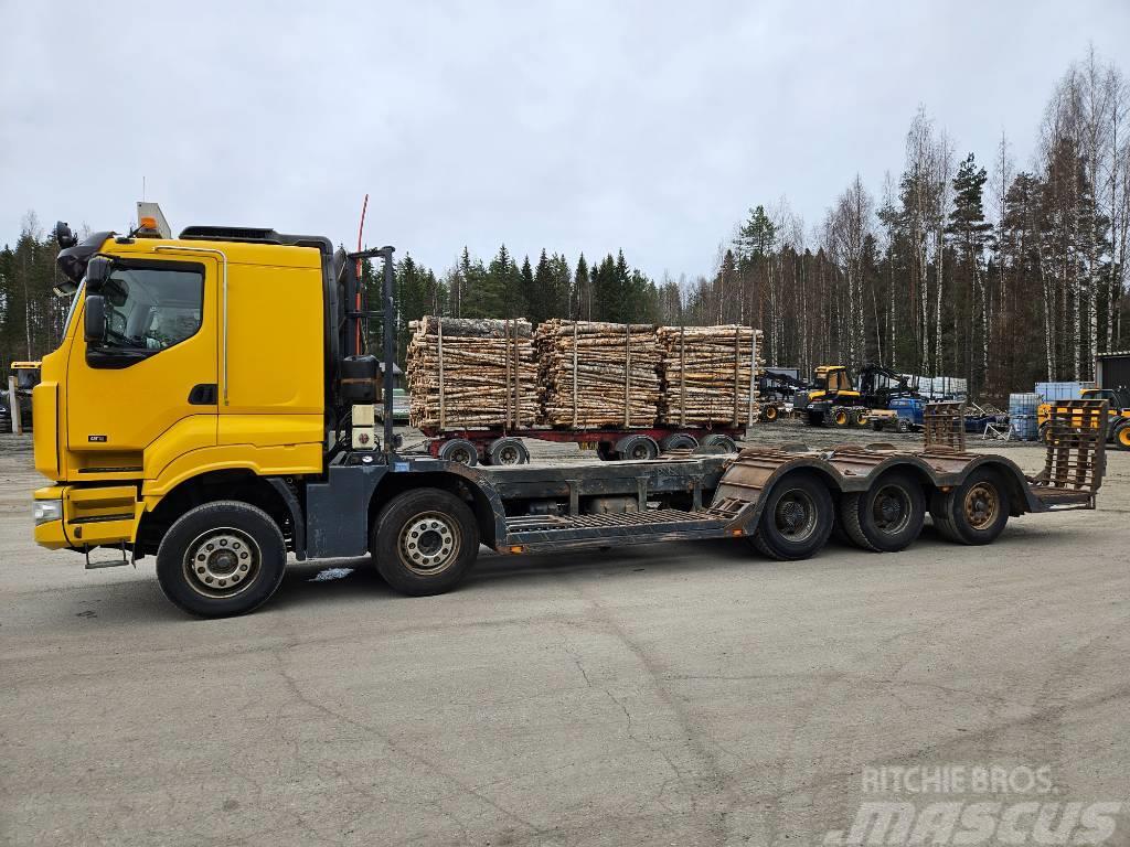 Sisu C600 10x4 Metsäkoneenkuljetusauto Spesialbiler for transport av skogsmaskiner