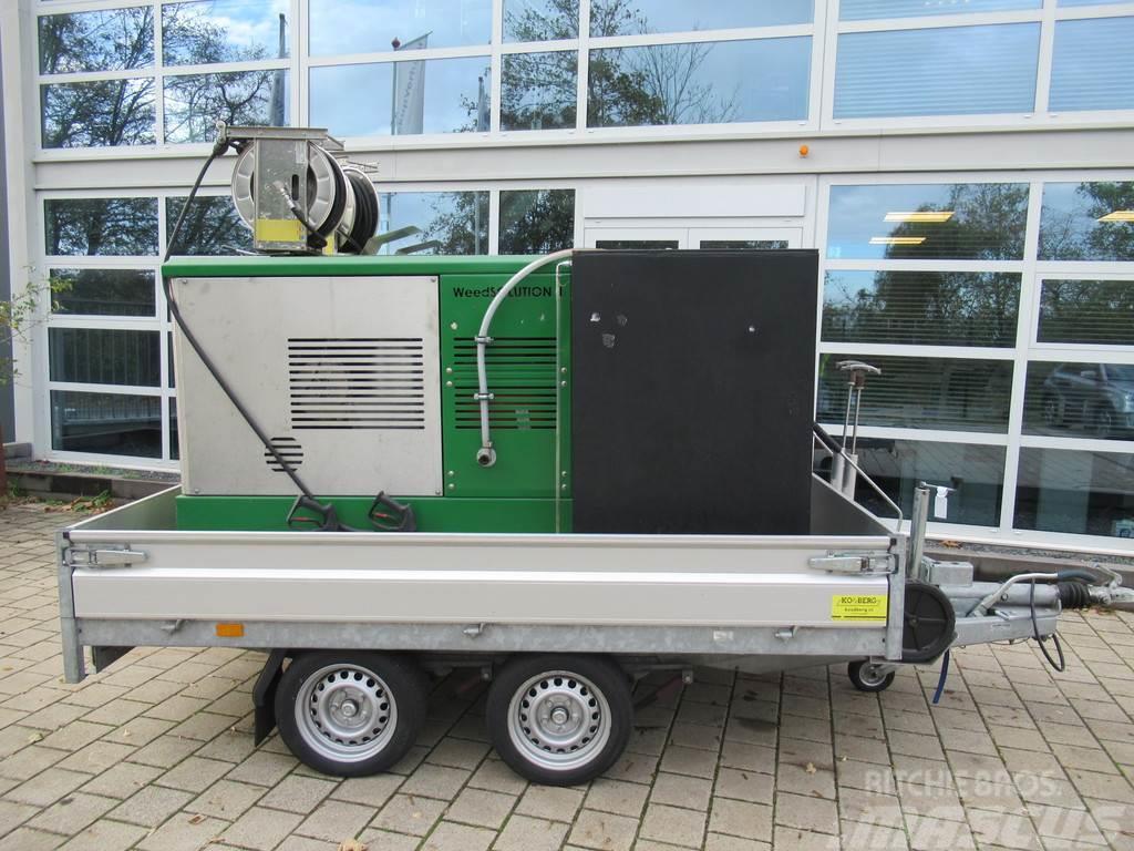 Mantis BioMant Onkruid Stoommachine Electrisch + LPG Feiemaskiner