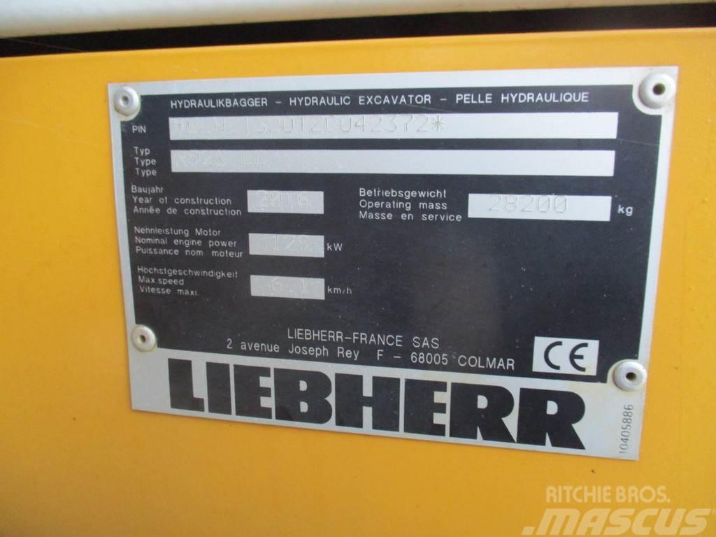 Liebherr R 926 Litronic Beltegraver