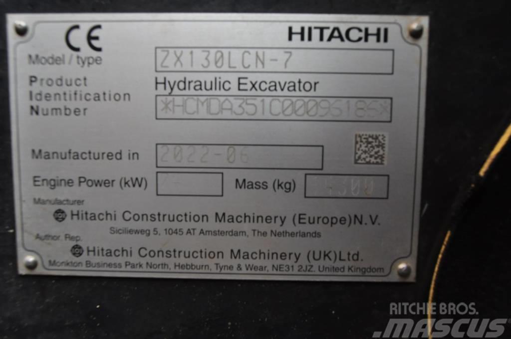 Hitachi ZX 130 LCN-7 Beltegraver