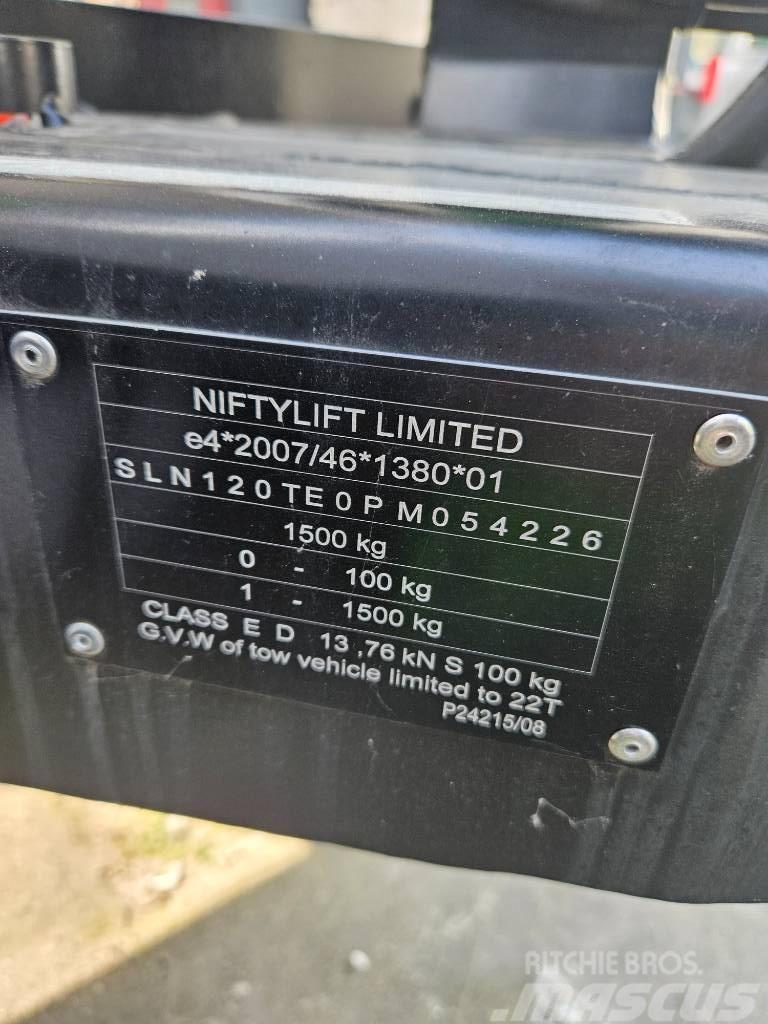 Niftylift 120 T Tilhengerlifter