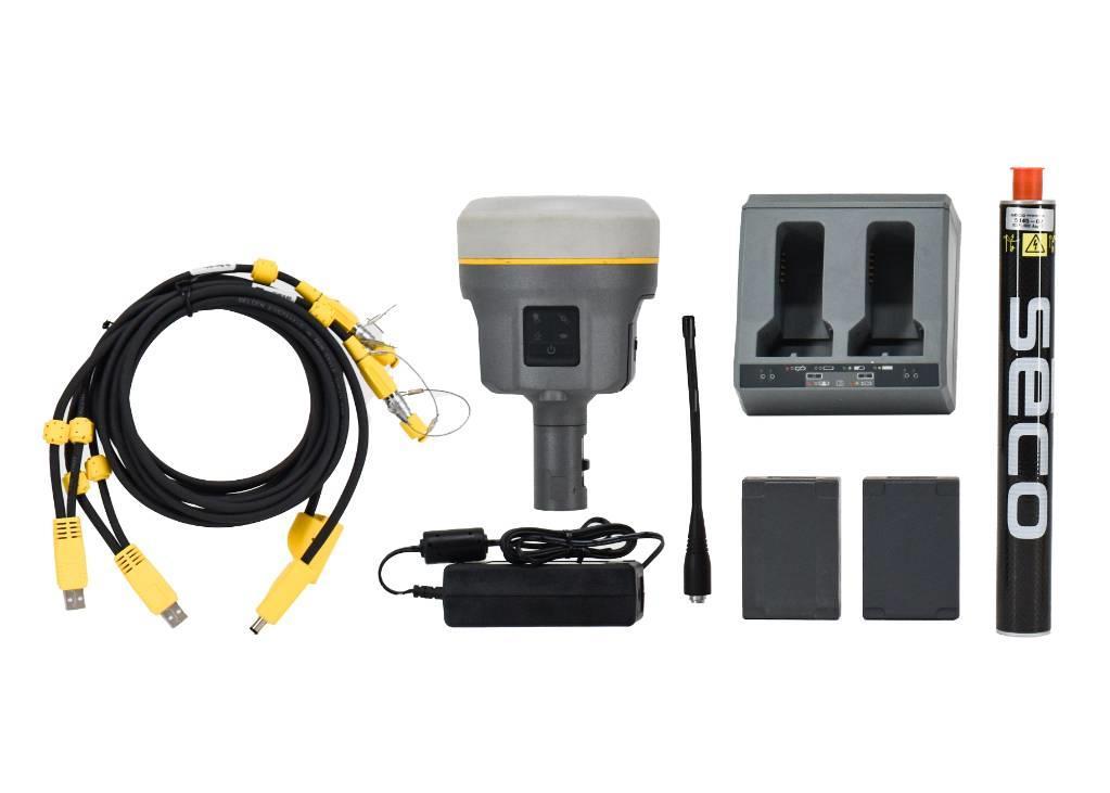 Trimble Single R10 Model 2 GPS Base/Rover Receiver Kit Andre komponenter