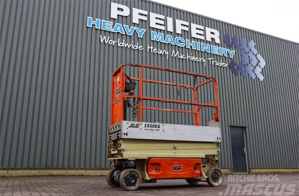 JLG 1930ES Electric, 7.72m Working Height, 227kg Capac Sakselifter