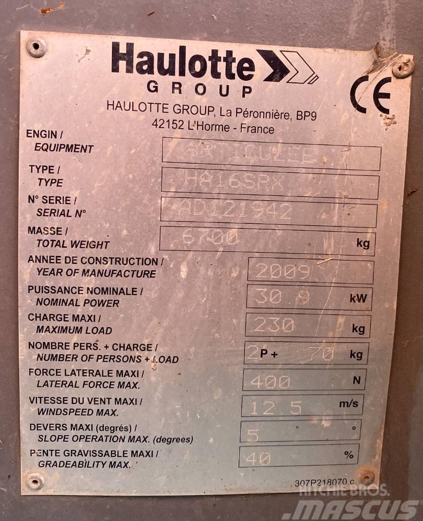 Haulotte HA 16 SPX Leddede bomlifter