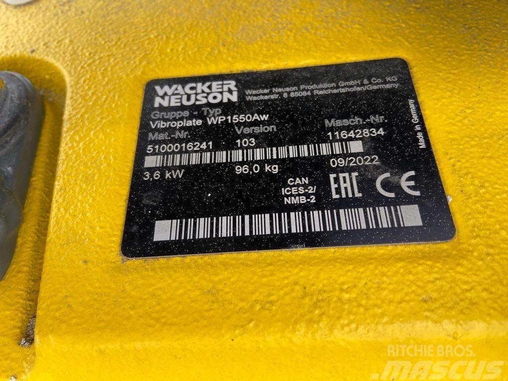 Wacker Neuson WP1550Aw Vibroplater