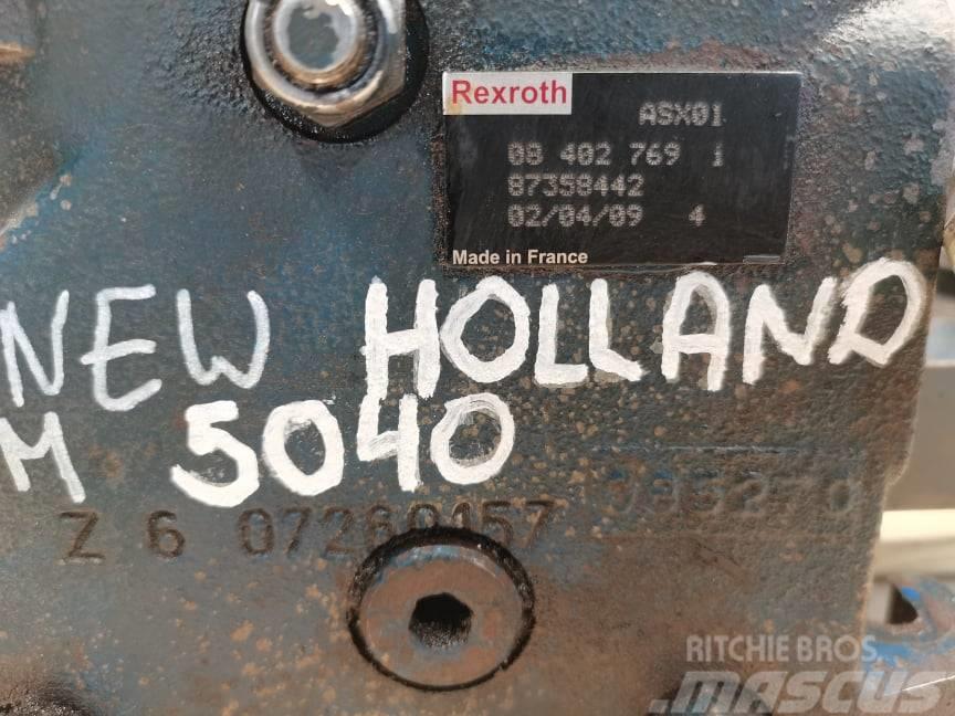 New Holland LM 5040 {hydraulic valves Rexroth ASX01} Hydraulikk