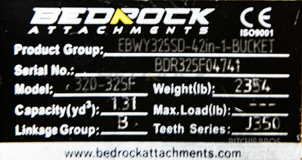 CAT 42" Severe Rock Bucket 20D/E,322B/C,323F,324D,325F Annet