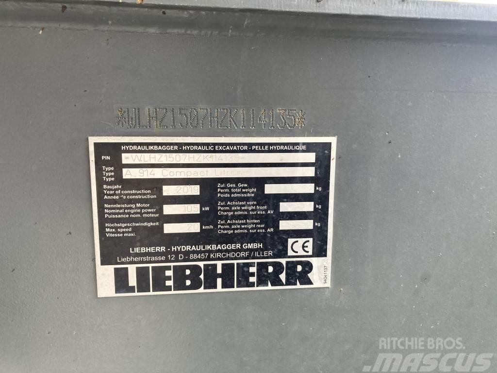 Liebherr A 914 Compact Litronic Hjulgravere