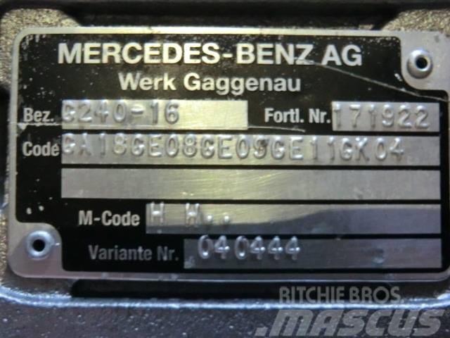  Getriebe / transmisson G240 Kran deler og utstyr