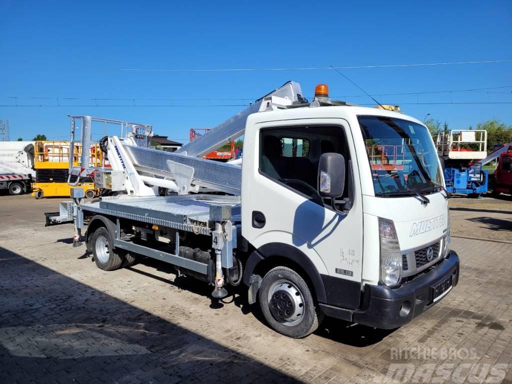 Multitel HX200  Nissan Cabstar NT400 bucket truck boom lift Bilmontert lift
