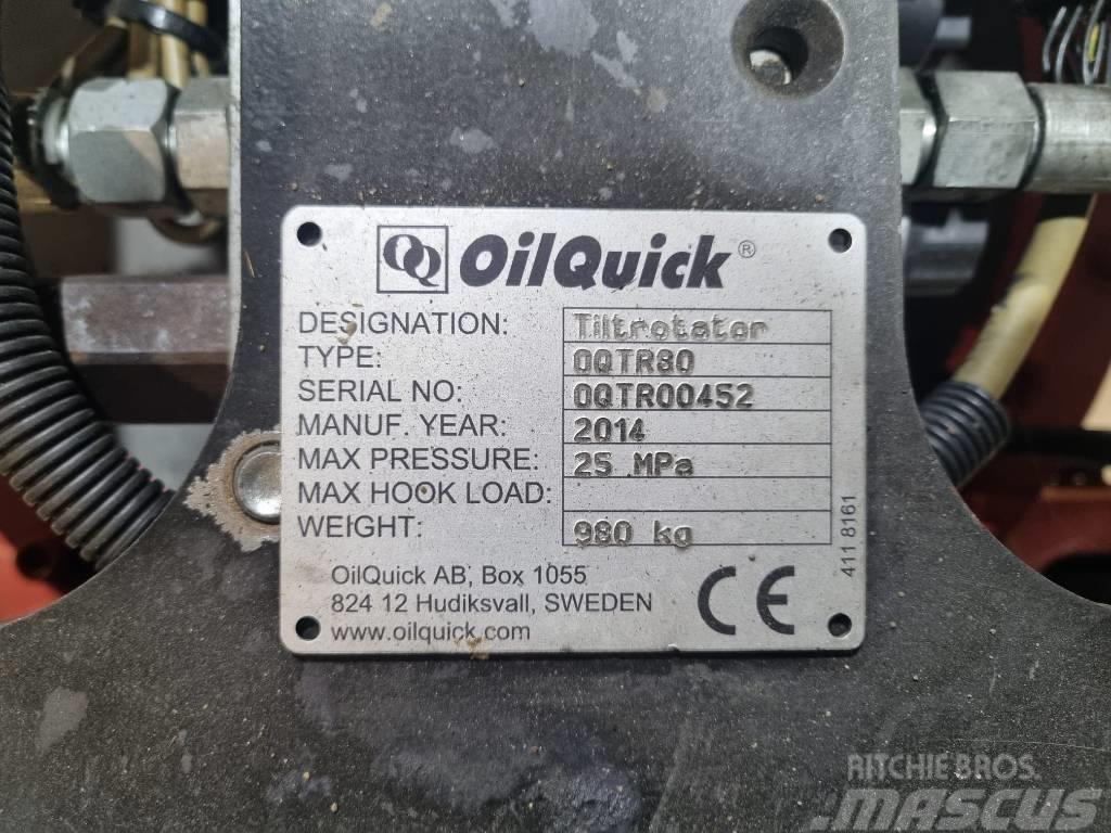  OilQuick/Rototilt OQTR80 tiltrotator Rotatorer