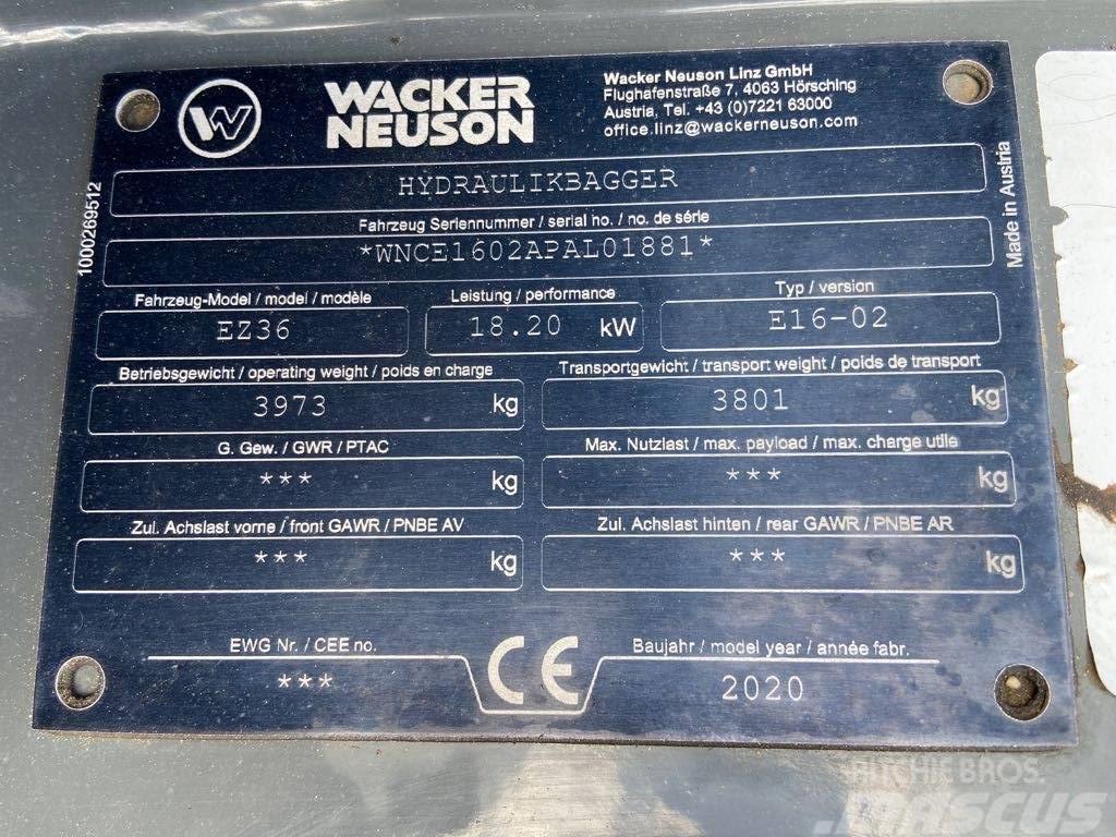 Wacker Neuson EZ36 Beltegraver