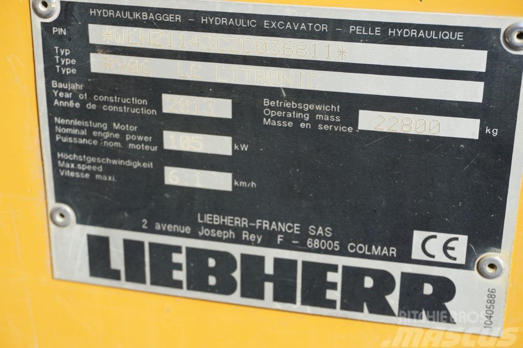 Liebherr R 906 Beltegraver
