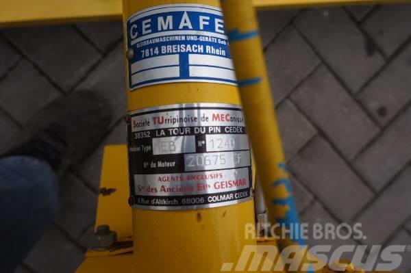  K bolt removing machine Geismar CEMAFER MEB Road R Vedlikeholdsmaskiner til Jernbane