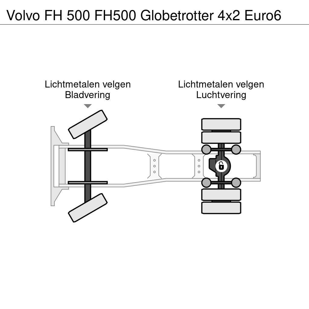 Volvo FH 500 FH500 Globetrotter 4x2 Euro6 Trekkvogner
