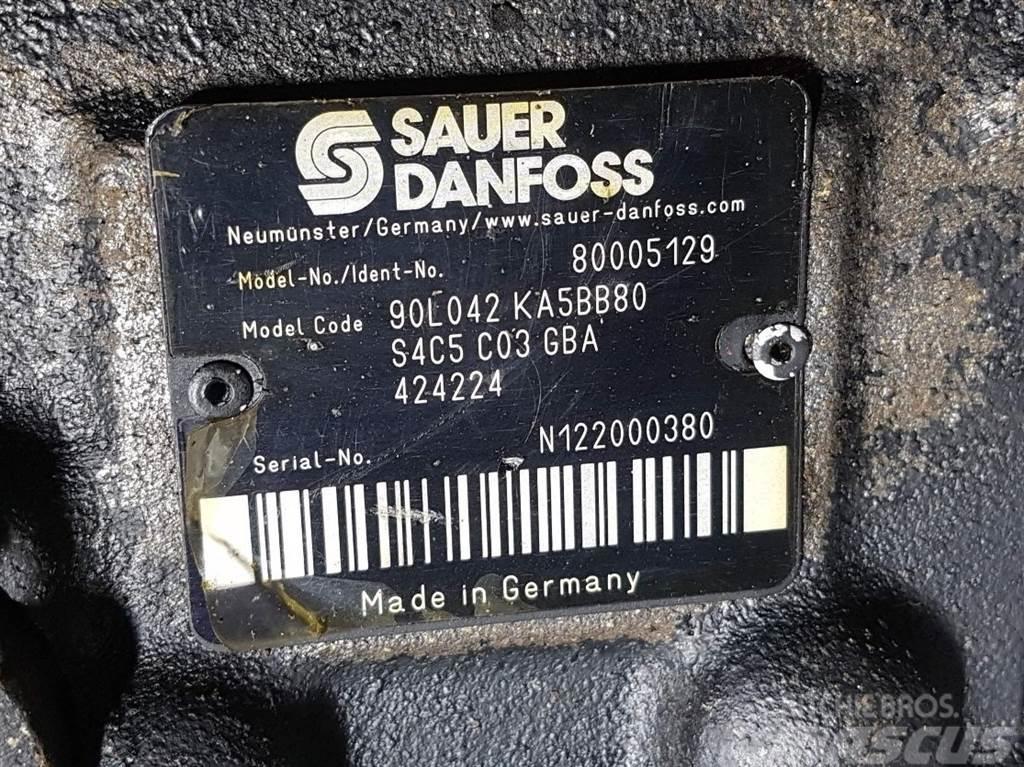 Sauer Danfoss 90L042KA5BB80S4C5-80005129-Drive pump/Fahrpumpe Hydraulikk
